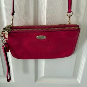 Coach Vibrant Pink Crossbody Bag
